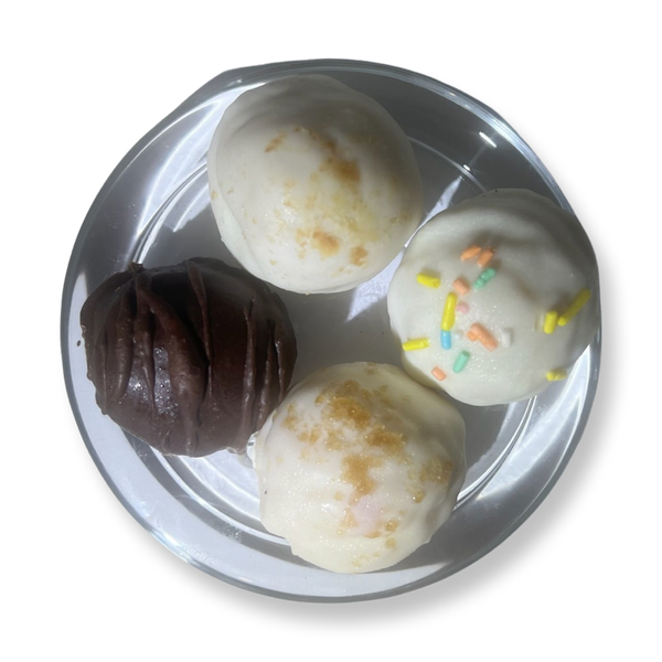 Cannabis infused cake balls variety pack