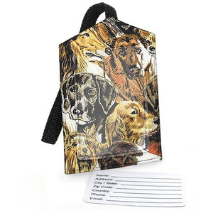 Dog Fabric Luggage Tag - 2040
