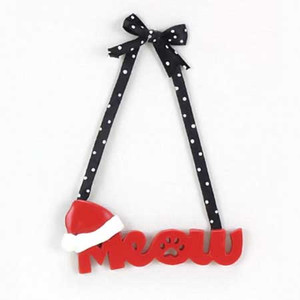 Resin Meow Ornament 93035