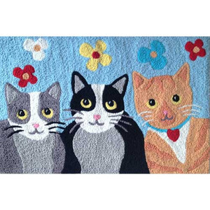 Feline Friends II - Floor Rug - JB-STS040