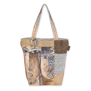Laurel Burch Native Voices Shoulder Tote LB5580
