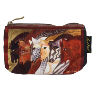 Laurel Burch Moroccan Mares 7x4 Cosmetic Bag LB5333A (LB5333A)