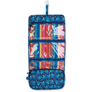 Laurel Burch Indigo Cats Quilted Toiletry Organizer Bag LB6329