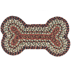 Terracotta Jute Dog Bone 13x22 Rug DB-9-90