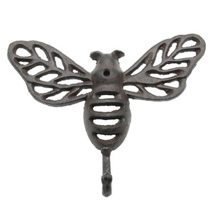 Bumble Bee Iron Art Wall Hook - 11862
