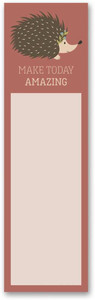 Hedgehog List Notepad - Encouragement Make Today Amazing 101161