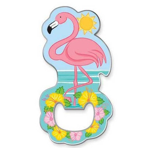 Pink Flamingo Magnetic Bottle Opener 829-64