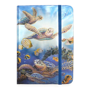 Tropical Sea Turtle Notebook Pad