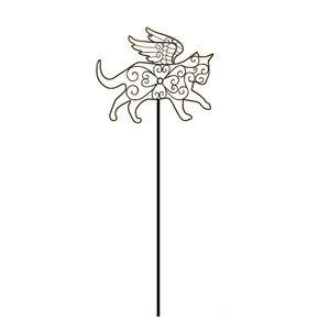 Cat Angel - Pet Memorial Garden Stake - ZSK47A