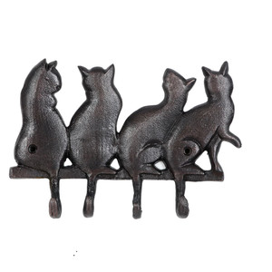 Cat Tail Metal Wall 8" Hook 40031