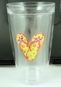 Flip Flops "Block Party" Insulated 22 oz. Tumbler - 55751