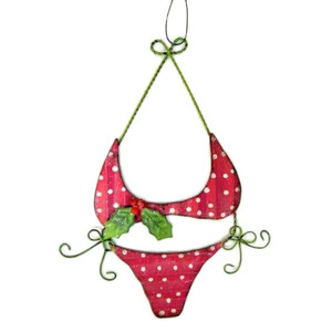 Metal Swimsuit Ornament 92292