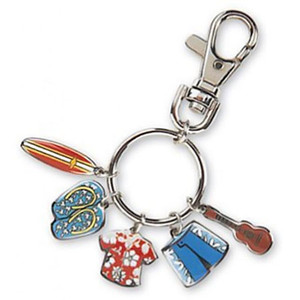 Surfer Charms Keychain 08904002