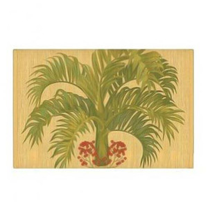Tropical Palm Bamboo Placemat 1892513000
