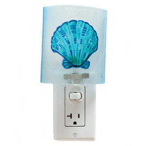 Fan Shell Glass Nightlight 25524F