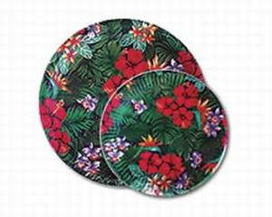 Lush Tropical Paper Plates 10 1/2"  - 47207-000