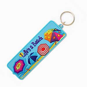 Life's a Beach Key Ring Key Chain - 805-97