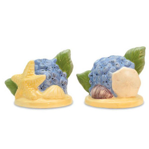 Seashell Flower Salt & Pepper Shakers 820-37