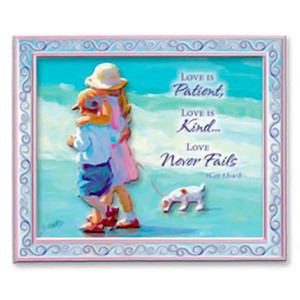 Beach Walking Kids Magnet 828-42