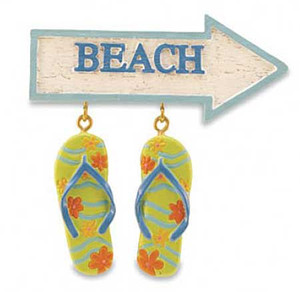 Flip Flops Beach Magnet - 830-15