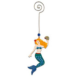 Handcrafted Metal Ornament Sea Sisters Mermaid 871-65