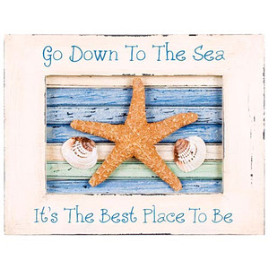Wall Decor Art "Down to the Sea" 33393