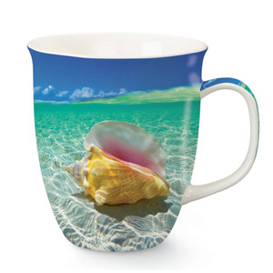 Colorful Conch Shells Beach Coffee Mug 718-51