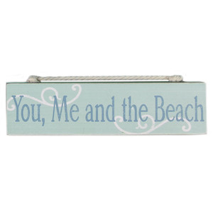 Me and the Beach Wood Block Sign 15535YO