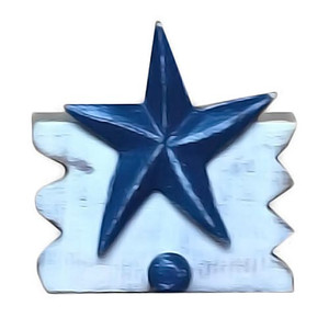 Wooden Starfish Single Peg Hook 1985-2-500