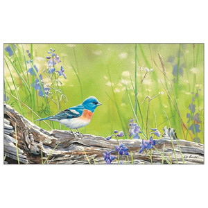 Singing Blue Bird Welcome Mat 18" x 30" - 11272