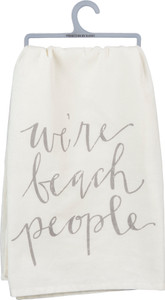 We are Beach People Cotton Dish Towel - 38264