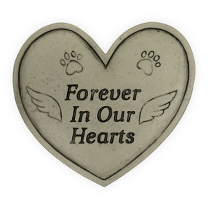 Pet Memorial Forever in our Hearts Garden Stone 49800A