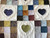 Life and Love Nine Patch Hearts Amish Quilt 103x118