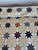 Milky Way Stars Patchwork Amish Quilt 106x119