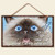 Cat Wood Sign "Talk About Catnip" - 41-364