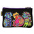 Laurel Burch Dog Cotton Canvas Cosmetic Bag "Dogs & Doggies" - LB4640D