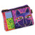 Laurel Burch Whiskered Cats Cosmetic Bags Purple LB5321B