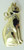 Cat Pin with Rhinestones Goldtone "Sitting Kitty" - P4892G