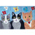 Feline Friends II - Floor Rug - JB-STS040