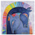 Laurel Burch Canvas Embracing Horses 15x15 Wall Art LB26011