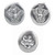 Pewter Pocket Token Set of 3 "Always With You"