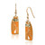 Siamese Cats Laurel Burch Earrings Mustard 5019