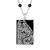 Elijah's Garden Laurel Burch Necklace Black 5046