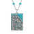 Elijah's Garden Laurel Burch Necklace Turquoise 5047
