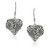 Flowering Heart Sterling Silver Laurel Burch Earrings - 4025