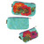 Laurel Burch Set of 3 Cosmetic Bag Colorful Flora Floral LB5824