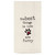 Best Things in Life are Furry Embroidered Waffle Cotton Towel - F0795