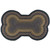 Dog Bone Rug 18" x 28" by Earth Rugs - DB-099 Green/Gold/Brown/Black