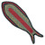 Fish Shaped Rug - 9"x26"Pattern Jute Braided FC-024