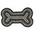Black and Tan Dog Bone 13x22 Rug DB-093